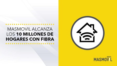 MásMóvil, Yoigo y Pepephone ya llegan mediante fibra a 10 millones de hogares de todas las provincias