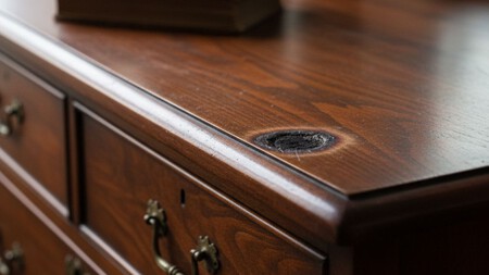 Cómo reparar quemaduras pequeñas en madera con aceite y bicarbonato: truco casero que funciona