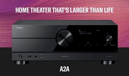 Yamaha anuncia el AVENTAGE RX-A2A, su nuevo receptor AV para cine en casa de 7.2 canales con HDMI 2.1
