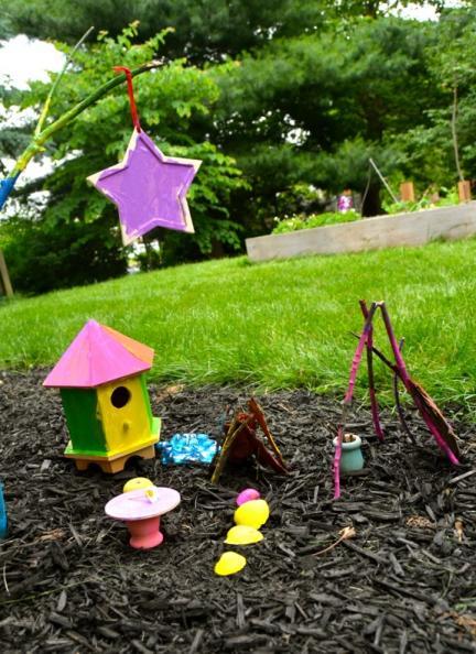 Manualidades con niños: construir casitas de hadas