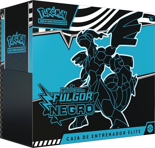 Pokémon: Caja de Entrenador Élite de Escarlata y Púrpura-Fulgor Negro: Zekrom de JCC