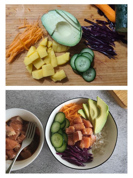 Pasos Poke Salmon