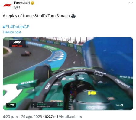 Stroll Paises Bajos F1 2025