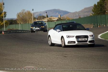 Audi Gama S y TT RS Plus, presentación y prueba en el Circuito del Jarama