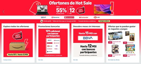 Amazon Mexico Ofertas Descuentos Hot Sale 2025