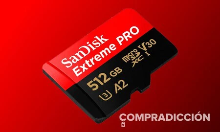 Si necesitas mucho espacio para tus fotos, vídeos o apps, esta SanDisk Extreme PRO microSDXC de 512 GB te cuesta mucho menos en Amazon: ahora por 102,99 euros