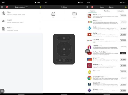 Android TV リモコン