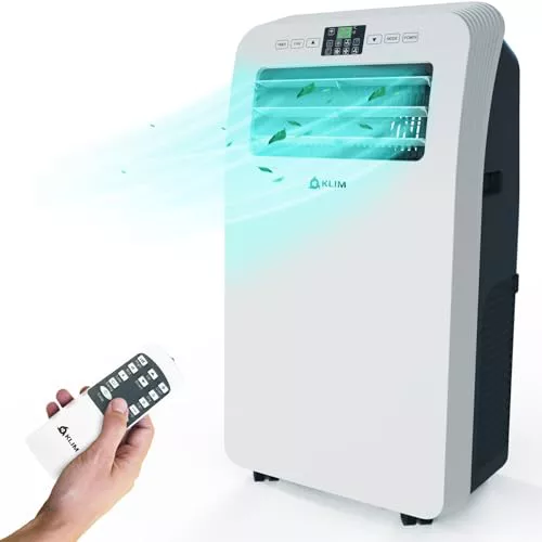 AC12000 Aire Acondicionado Móvil Silencioso 12000 BTU con Deshumidificador