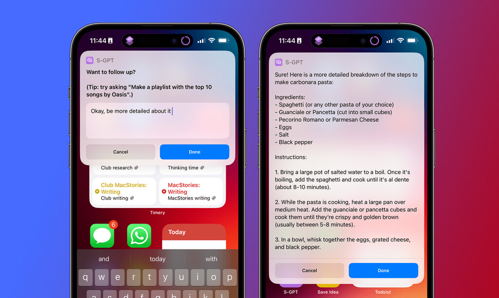 Ya no puede ser más fácil: este atajo para usar ChatGPT en el iPhone es el definitivo Ya no puede ser más fácil: este atajo para usar ChatGPT en el iPhone es el definitivo