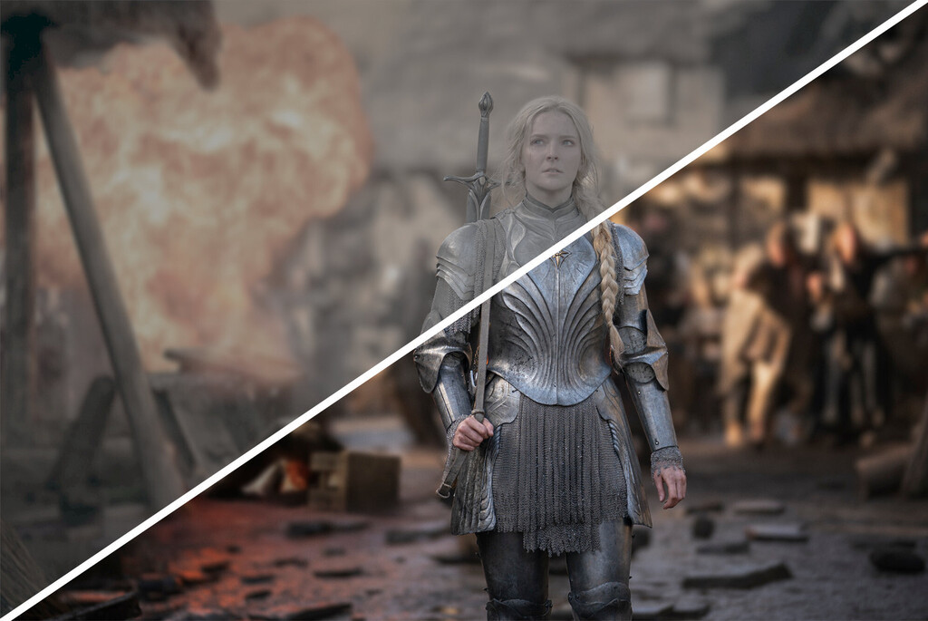 Si ves 'Los Anillos de Poder' en Apple TV 4K y en algunos Fire TV Stick, estás viendo la serie peor de lo que podrías