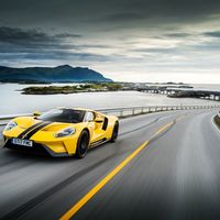 El espectacular Ford GT se pasea muy al norte y además bate un récord (con vídeo)