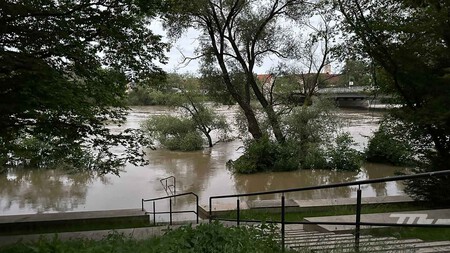 Inundaciones en Ingolstadt, junio de 2024