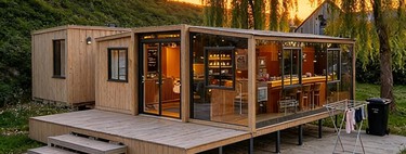 Amazon tiene una casa prefabricada expandible preciosa con cuatro dormitorios, dos baños y cocina por menos de 9.000 euros
