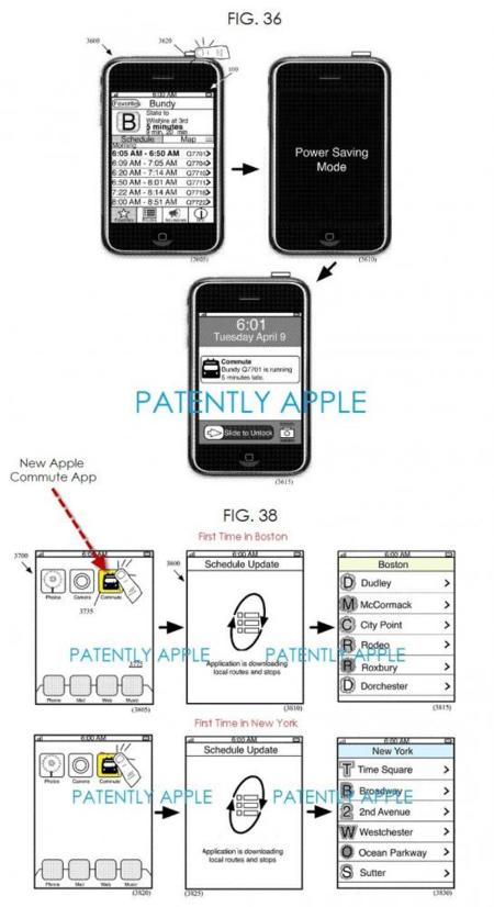 Commute Apple Patente