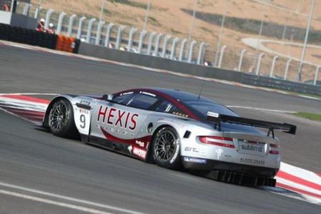 FIA GT1 en el Circuito de Navarra. En la pista