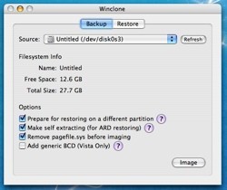 Winclone: Crea y restaura "imágenes" de tus particiones de Bootcamp