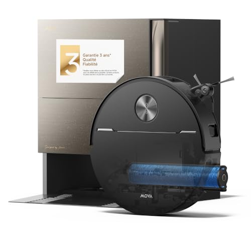 MOVA Z70 Ultra Roller Complete, Robot Aspirador, Negro