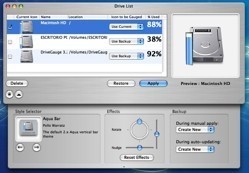 DriveGauge: Controla el espacio usado en tus unidades desde sus iconos