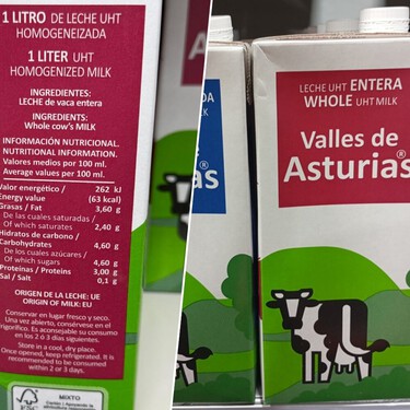 Valles de Asturias, leche de vaya usted a saber dónde: la “argucia comercial” que engaña al consumidor sobre el origen de la leche 