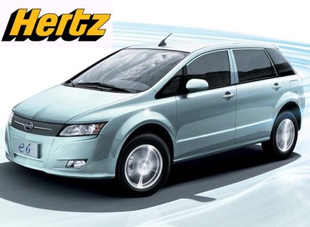 Hertz alquilará coches eléctricos...en China