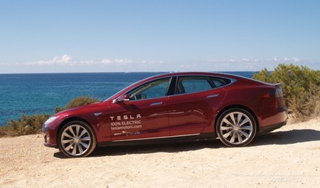 Tesla Model S prueba en Ibiza 12