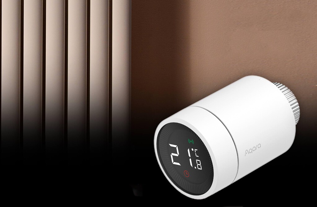 Aqara presenta su nuevo termostato inteligente. Se acopla al radiador con una pantalla a color que no pasa desapercibida