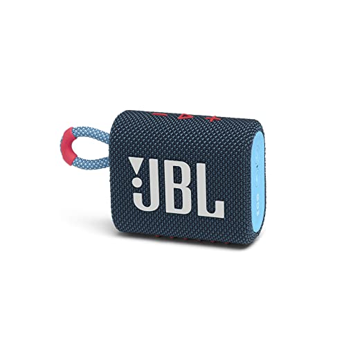 JBL GO 3 - Altavoz inalámbrico portátil con Bluetooth, resistente al agua y al polvo (IP67)