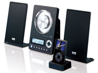 スピーカー・ウーファー TEAC CD-X10i Teac CD-X10i, sistema de audio con CD y base para el iPod
