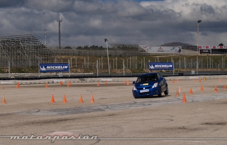 Michelin, Circuito del Jarama, Neumáticos nuevos y neumáticos desgastados a prueba 07