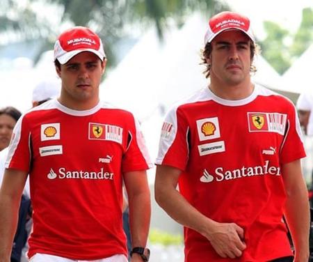 Felipe Massa: "no es fácil compartir equipo con Alonso"