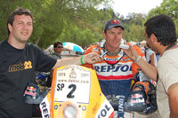 Dakar 2009: En Mendoza con Marc Coma