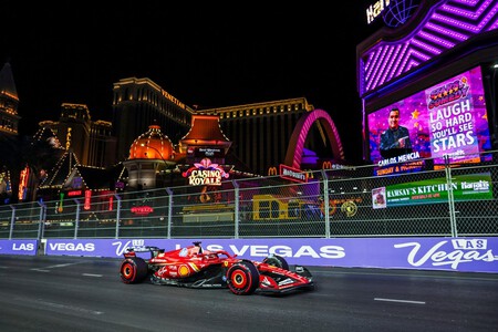 Leclerc Las Vegas F1 2024