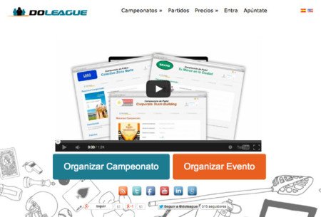 DoLeague, todo lo necesario para organizar torneos y ligas deportivas en una sola web