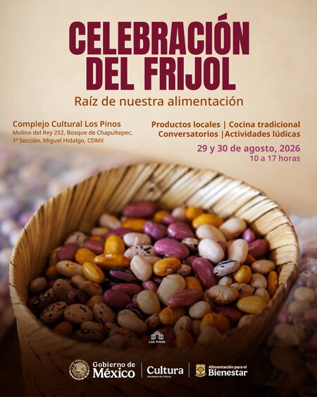El frijol será protagonista en Los Pinos: lánzate a probarlo en tlacoyos, atoles, helados y tamales en 2 días llenos de gastronomía, talleres y actividades gratis