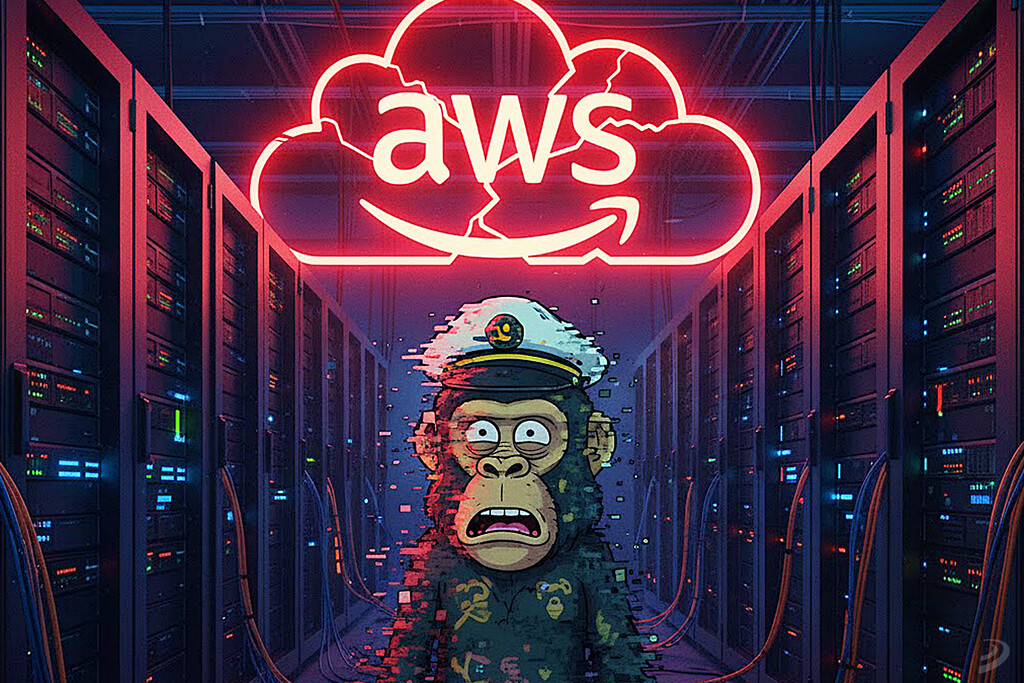 El apagón de la AWS desmonta un mito relacionado con las NFT, y "borra" a los monos más caros de Internet