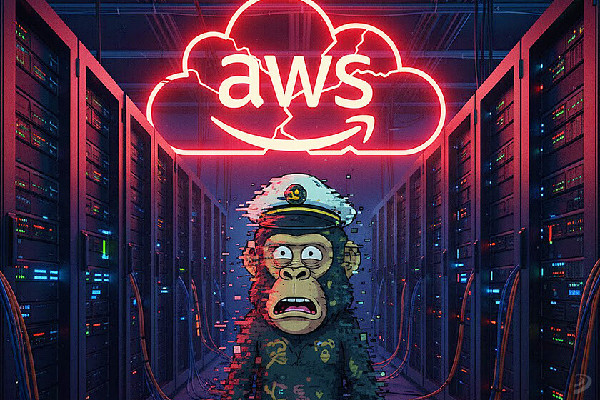 El apagón de la AWS desmonta un mito relacionado con las NFT, y "borra" a los monos más caros de Internet