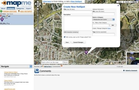 Mapme, mapas colaborativos