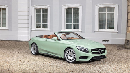 Carlsson convierte el Mercedes-Benz Clase S Cabrio en un helado de menta
