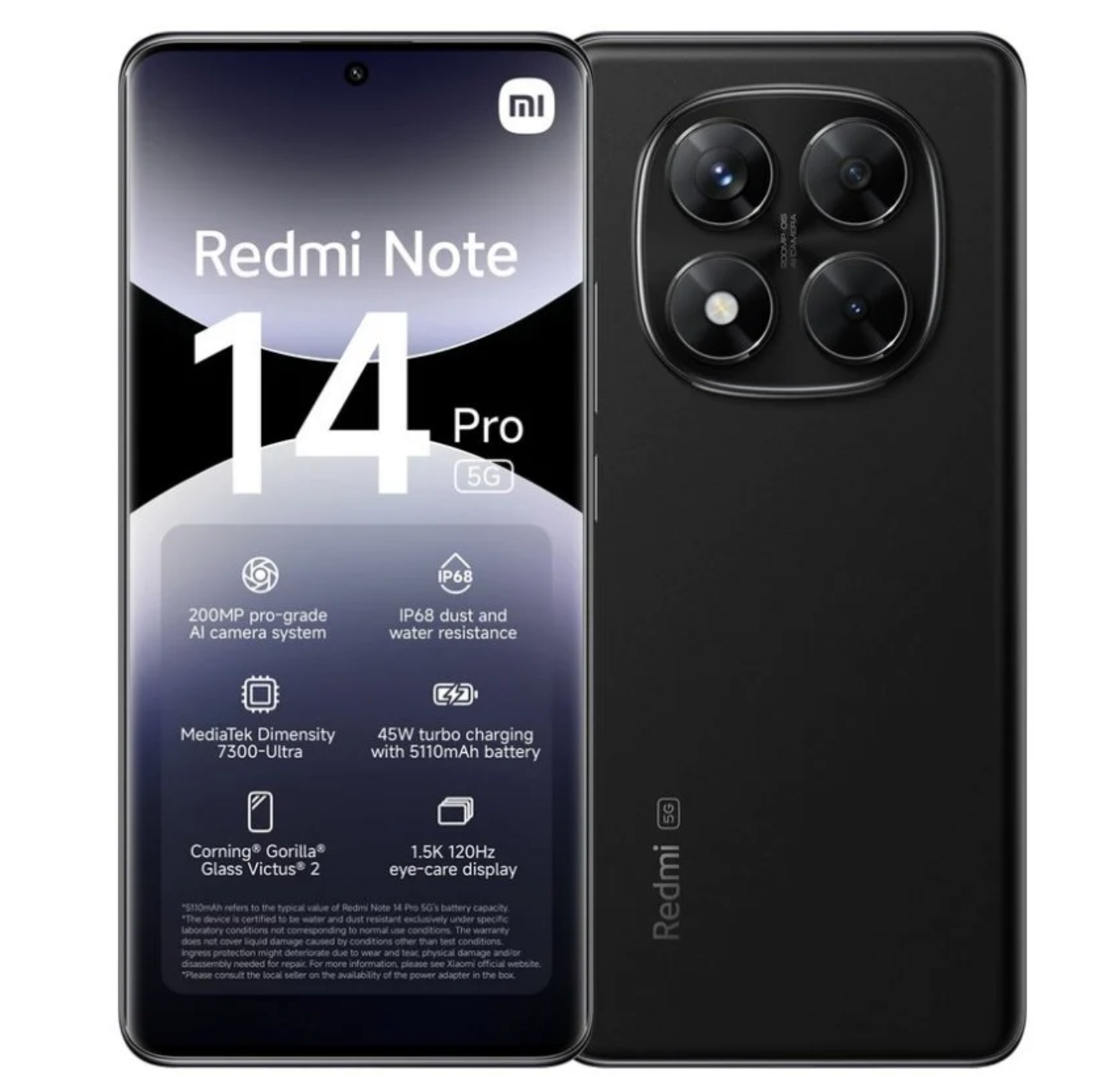 XIAOMI - Xiaomi Redmi Note 14 Pro 5G 8GB + 256GB móvil libre.