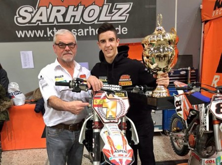 Otro que se va a Alemania y gana. Iker Larrañaga campeón del ADAC SX2