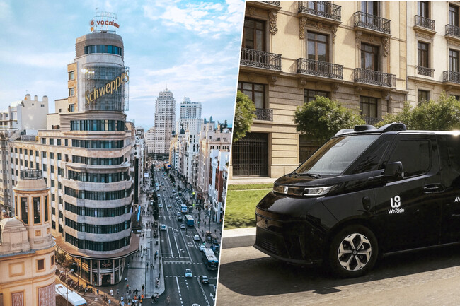 Madrid Robotaxis Uber