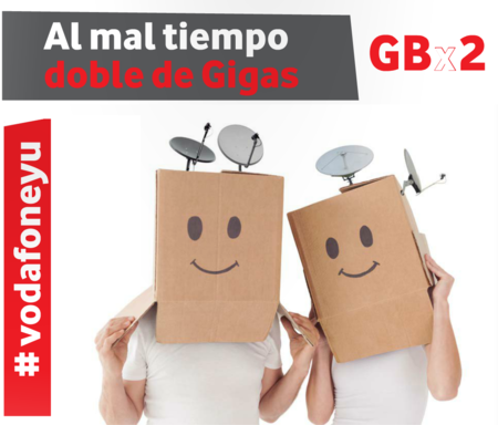 Vodafone recupera la promoción con doble de gigas en prepago durante la navidad