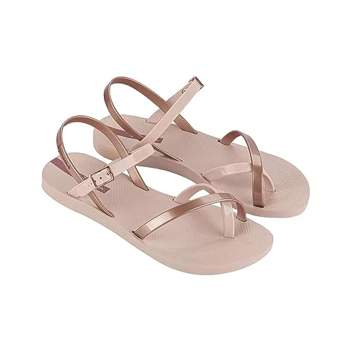 Ipanema Mujer Fashion Sand VIII FEM, Pink Metallic Pink Burgundy, 39 EU