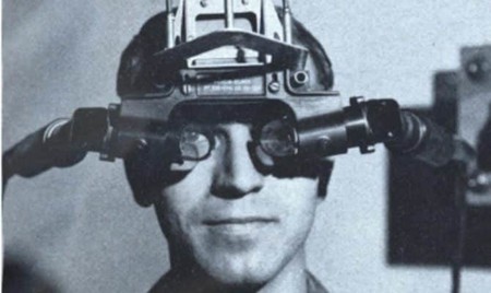 Estos fueron los primeros cascos de realidad virtual y son de 1968
