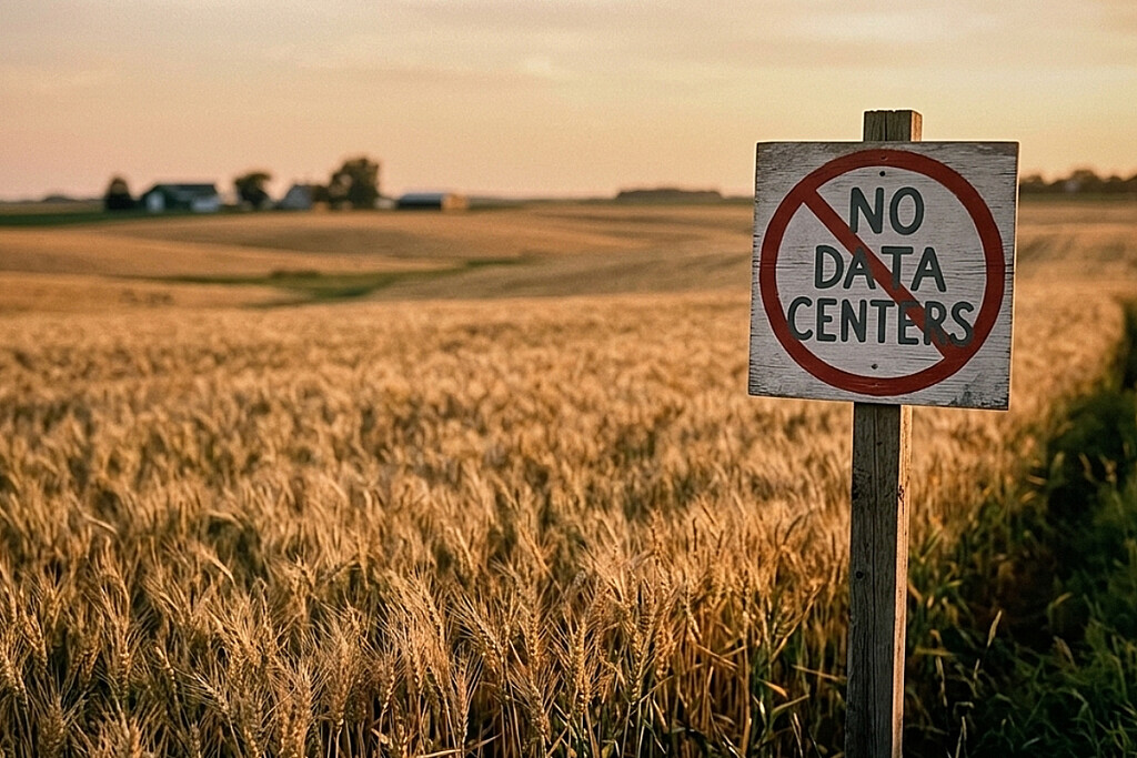 Imagina que te ofrecen 26 millones de dólares para convertir tu granja en un centro de datos. Y luego imagina que los rechazas