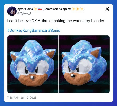 Dk Bananza Sonic