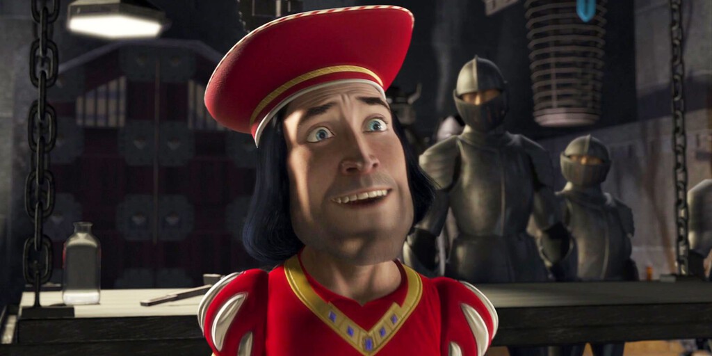 Llevamos años sin saber nada de Lord Farquaad, a menos que tuvieses el VHS de Shrek y te montases en una atracción Llevamos años sin saber nada de Lord Farquaad, a menos que tuvieses el VHS de Shrek y te montases en una atracción