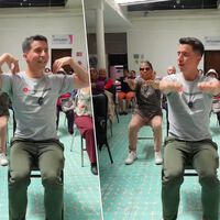 Pilates en silla para mayores de 60: cuatro ejercicios de brazos que son sencillos mejoran la movilidad articular y estabilizan el core sin moverte del asiento