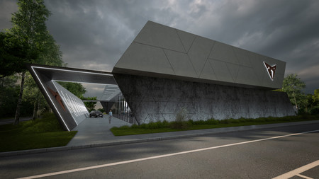 El CUPRA León y el Formentor se gestarán en este vanguardista edificio inspirado en un box de competición