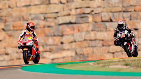 Marquez Nakagami Aragon Motogp 2022